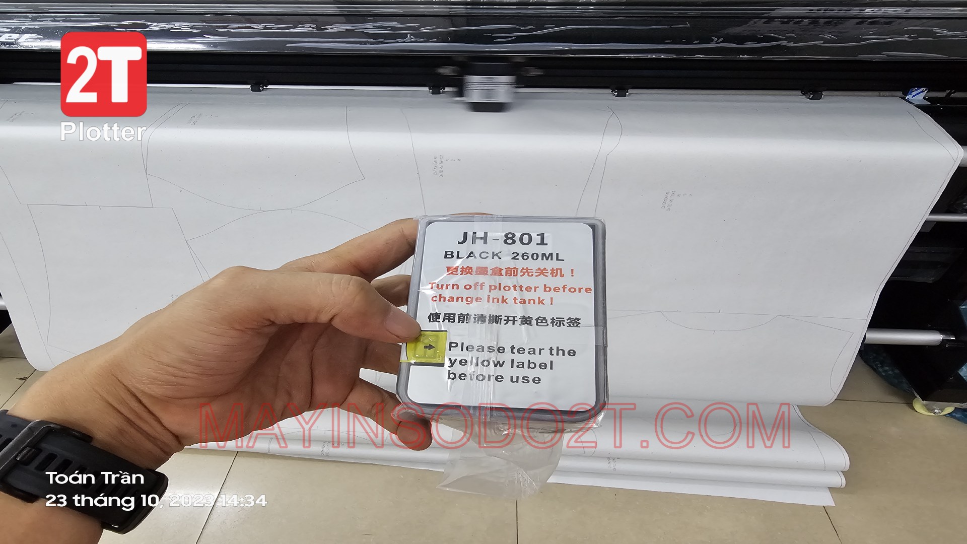 Các Loại Máy In Sơ Đồ-ĐẦU MỰC TX800