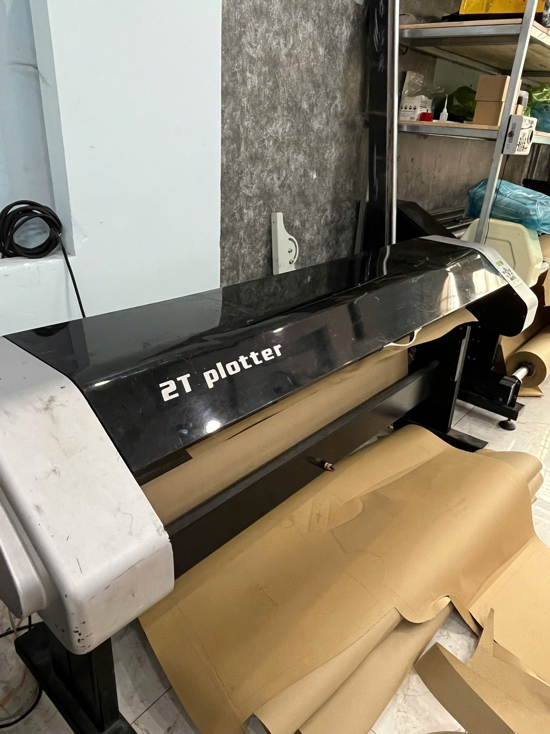 Máy in sơ đồ có in được rập cứng không?